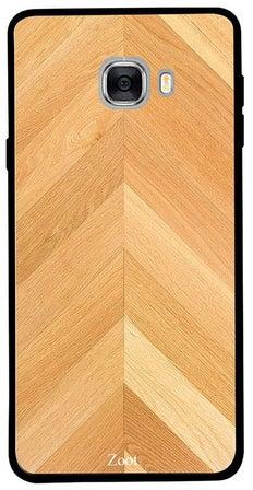 Protective Case Cover For Samsung Galaxy C7 Bamboo Pattern