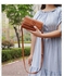 Crossbody Bag And Shoulder Strap For Women - Brown Color