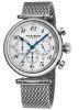 Akribos White Dial Stainless Steel Mens Watch