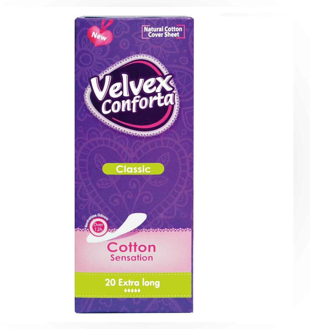 Velvex Conforta Panty Liners Xl