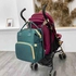 Multifunctional Baby Diaper Bag With Bed And Multiple Pockets
