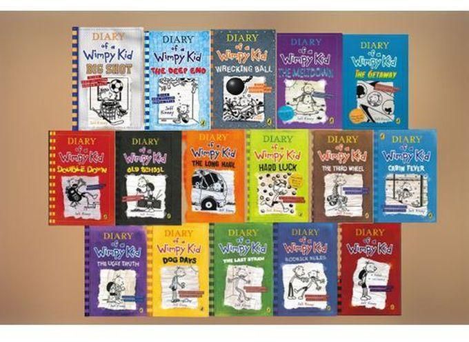 Diary Of A Wimpy Kid Collection (16 Books)