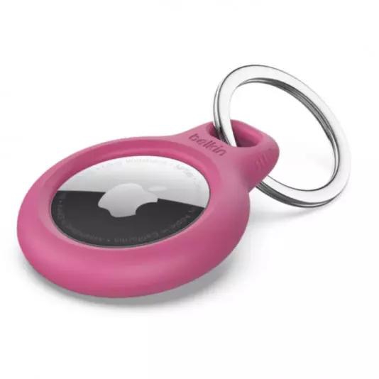 Belkin casewith key ring for Airtag pink | Gear-up.me