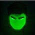 3D Light FX 3D Hulk Face Light - Green