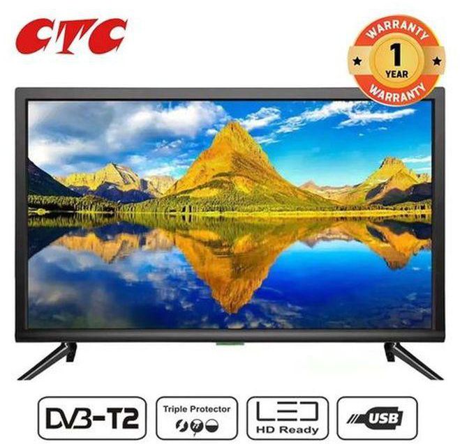 CTC 23'' Digital Led Tv With FREE TO AIR CHANNELS-BLACK