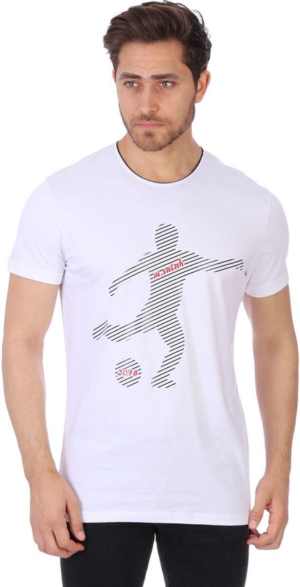 Hero Basic T-Shirt For Men-White