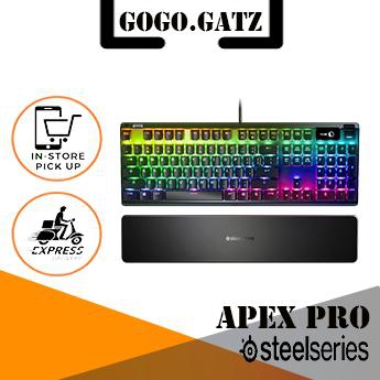SteelSeries Apex Pro Mechanical Gaming Keyboard Adjustable Switches