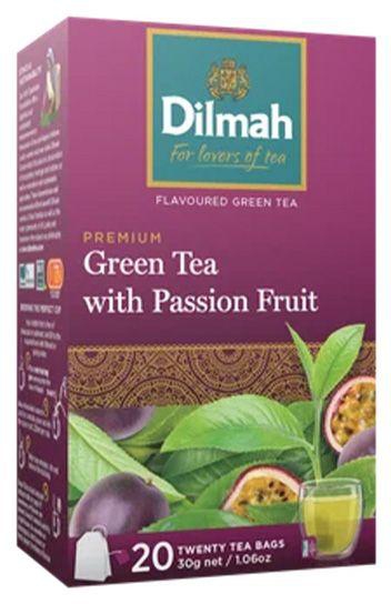Dilmah Green Tea With Passion Fruit - 20 Tea Bags