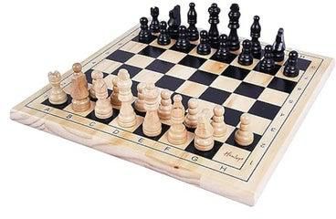 32-Piece Wooden Chess Set