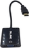 GLink HDMI to VGA Converter Support Resolution 1080P (Black)