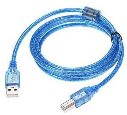Universal USB Printer Cable 1.5m - Blue
