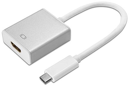 Ipohonline USB 3.1 Type C To HDMI Adapter (Silver)