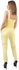 Vog Paris Jumpsuit for Women , Size S , Yellow , 959