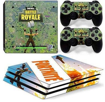 Fortnite Sticker Case Protector For Ps4 Controller Skins 4 Console And 2 Controllers Skins For Ps4 Stickers Decal Mm