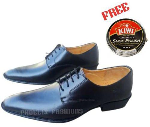 PHOELIX FASHIONS Elegant Leather Official Shoes + FREE SHOE POLISH