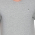Le Shark Light Grey Marl Cotton Round Neck T-Shirt For Men