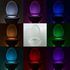 Smart PIR Motion Sensor Toilet Seat 8 Colors Night Light