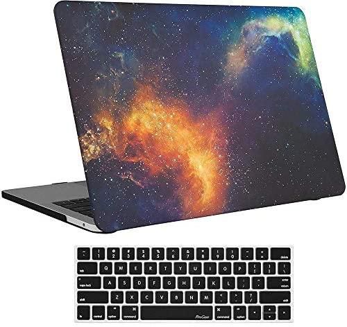 Apple MacBook Pro 13in 2017 2016 Release A1706/A1708 with/without Touch Bar and ID -Galaxy Fire, Star and Ice ProCase Hard Case and Keyboard Cover
