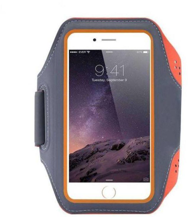 Sports Jogging Gym Running Armband For Apple iPhone 8 Orange
