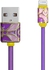 Joyroom USB charging and sync Cable for Apple iPhone 5, 5S, 6 and 6 plus, ipad air, ipad mini PURPLE