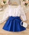 Two-piece Children's Dress, Very Chic In The Summer