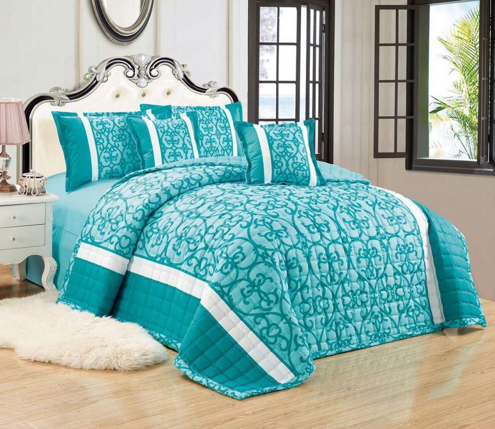 Paisley Compressed 4 Pieces Comforter Set  by Moon , Single Size, GY-121