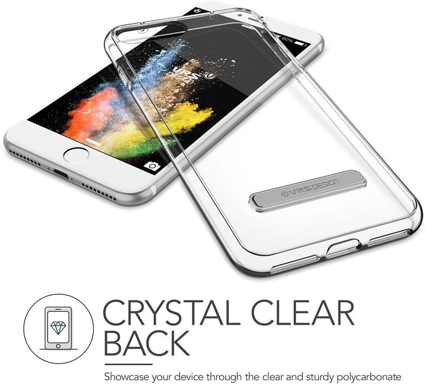 VRS Design iPhone 7 PLUS Crystal Mixx cover / case - Clear [Crystal Mix]