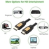 UGREEN High Speed HDMI Cable with Ethernet Gold Plated, Supports 1080P and 3D for Blu Ray Player,3D Television, Roku, Boxee, Xbox360, PS3, Apple TV - 3m