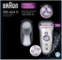 Braun Silk-Epil 9 SkinSpa 9-969 Wet and Dry Cordless Epilator Exfoliation with 6 Extra Attachments