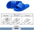 Glasgow Perforated Slide Slippers For Men - Blue