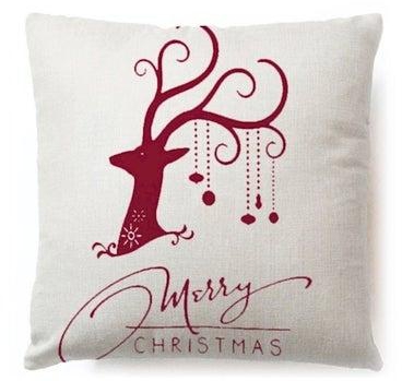 Merry Christmas Themed Printed Cushion Cover