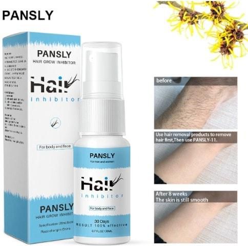 Pansly Natural Hair Growth Inhibitor ( Hair Removal ) price from konga in  Nigeria - Yaoota!