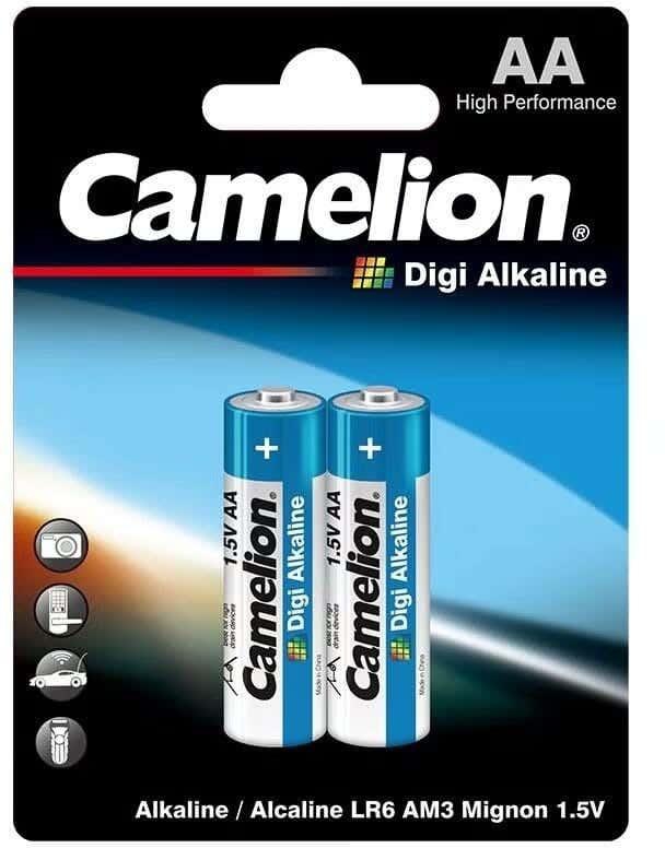 Get Camelion LR6 Digi AA Battery, 1.5V - Multicolor with best offers | Raneen.com