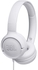 JBL TUNE 500 Wired On-Ear Headphone White