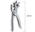 Generic Leather Belt Hole Punch Plier Silver
