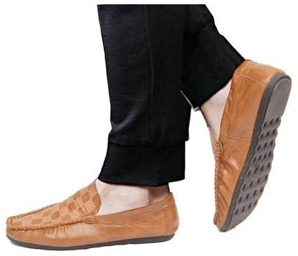Men's Loafers Shoe Slip-On-Brown