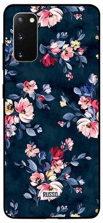Skin Case Cover -for Samsung Galaxy S20 Hand Painted Flowers زهور مرسومة يدوياً