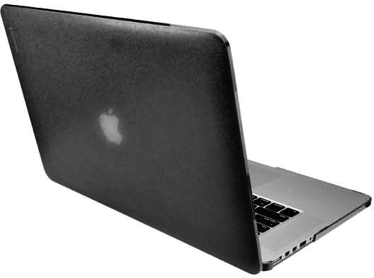 Frost Matte Surface Rubberized Hard Shell Case Cover for MacBook Pro Retina 15 inch  - Black