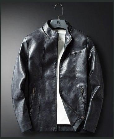 PU Leather Jacket Black