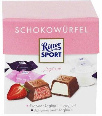 Ritter Sport Yoghurt Cubes Chocolate 176 G