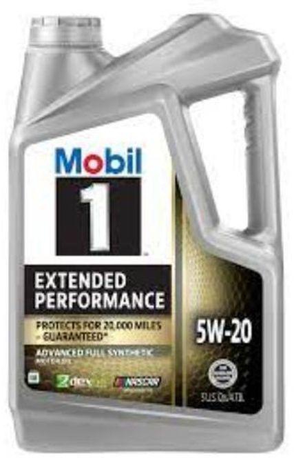 Mobil 1 American 5W-20 High Mileage Advanced Full Synthetic Automobile Motor Oil 5Liter