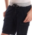 Andora Adjustable Drawstring Elastc Waist Shorts - Navy Blue & Grey