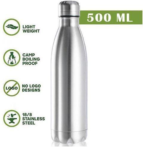 Insulated Stainless Steel Water Bottle - Keeps Hot And Cold - 500 ML