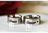 Personalised Ring set Name –  Wedding or engagement