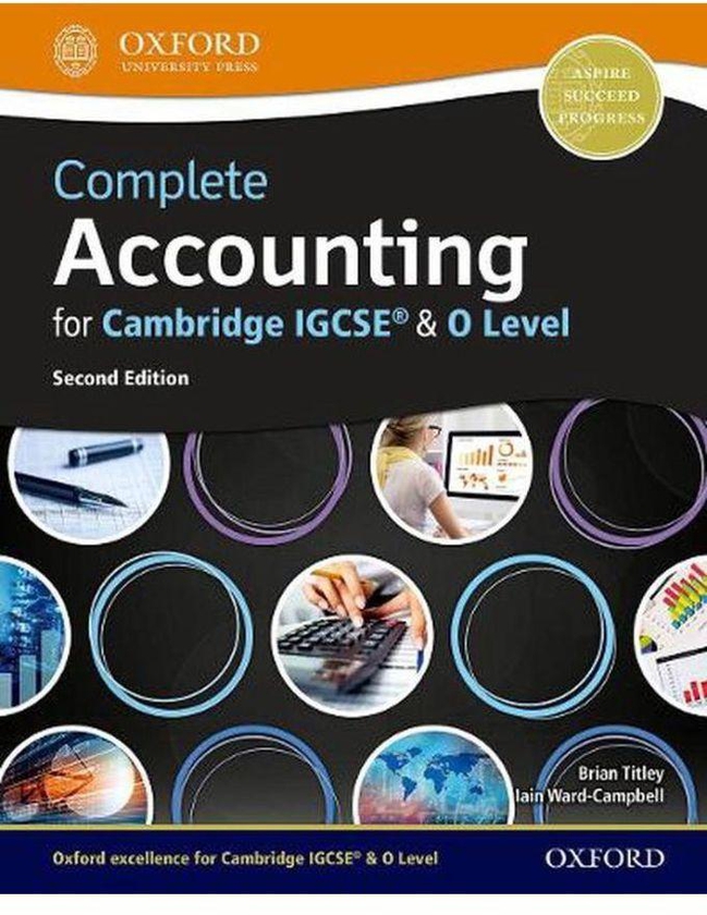 Oxford University Press Complete Accounting for Cambridge IGCSE & O Level Ed 2