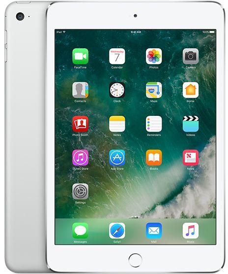 Apple iPad Mini 4 with Facetime Tablet - 7.9 Inch, 128GB, WiFi, Silver