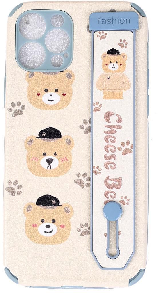 Three Cheese Bear Design iPhone Case