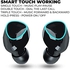 M10 in-Ear Wireless Touch Bluetooth Earplugs in The Ear Stereo Sport Headsets Earphone Noise Reduction Headphones with Digital Display with Mic (Black)
