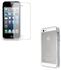 Generic Tempered Glass Screen Protector For IPhone 5/5s + Back Case For IPhone 5/5s - Clear