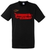 Routes Wear Black Cotton T-shirt Printed with Authentic Vinyl